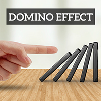 domino Marriage counselor house visit Domino effect