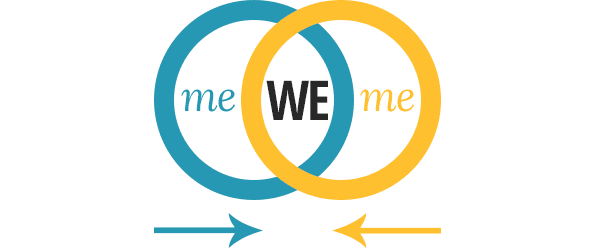 Lovers merge In order to form a W