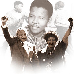 Nelson and Winnie Mandela