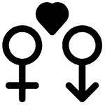 One-on-one strategy icon